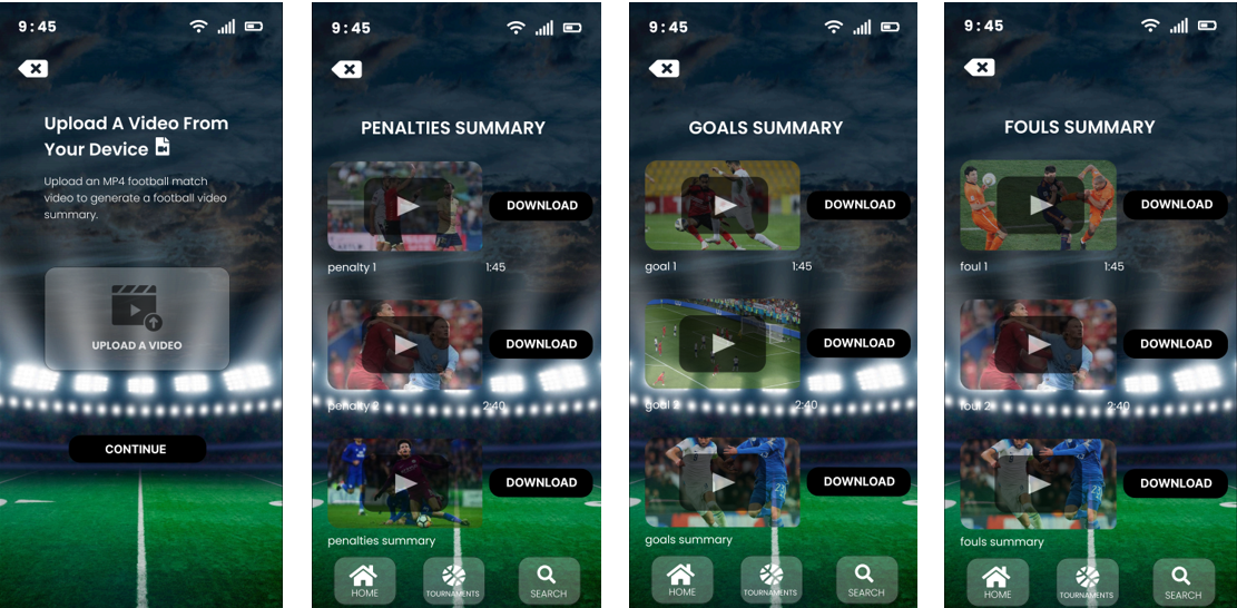 AI Football Match Summary Generator screen 4
